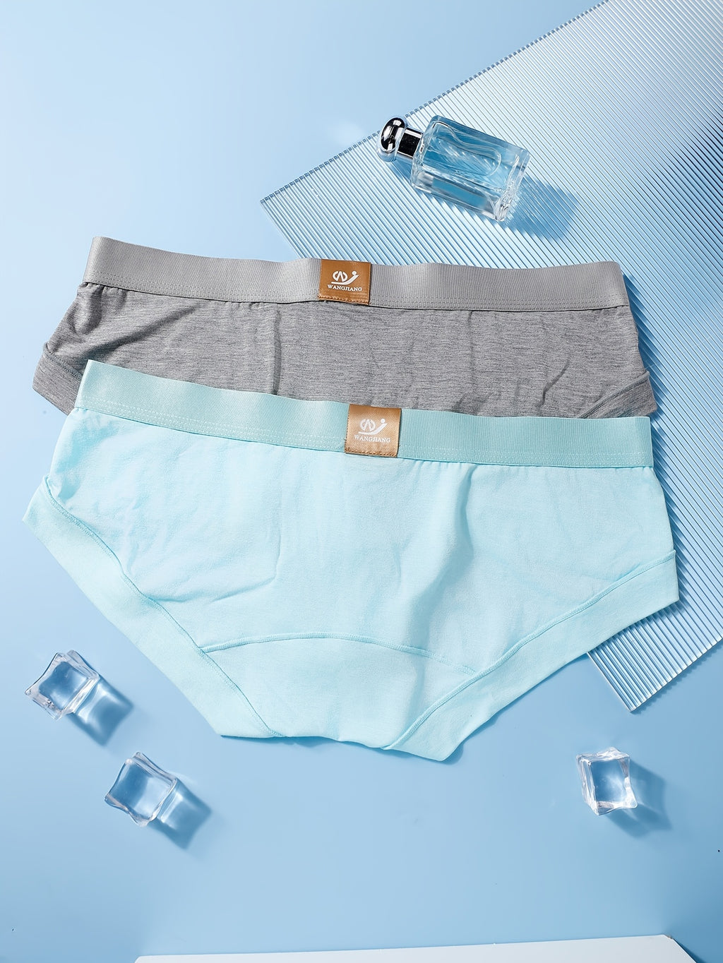 Slip taille basse de sport modal homme — lot de 2, uni