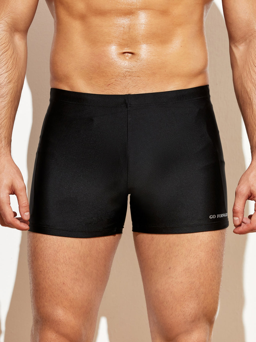 Boxer séchage rapide microfibre homme, noir, noir, uni