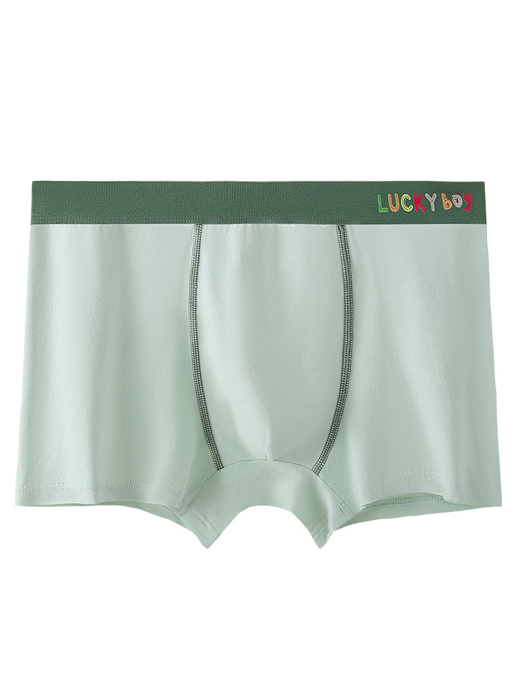 Boxer sans couture de sport coton homme — lot de 4, uni