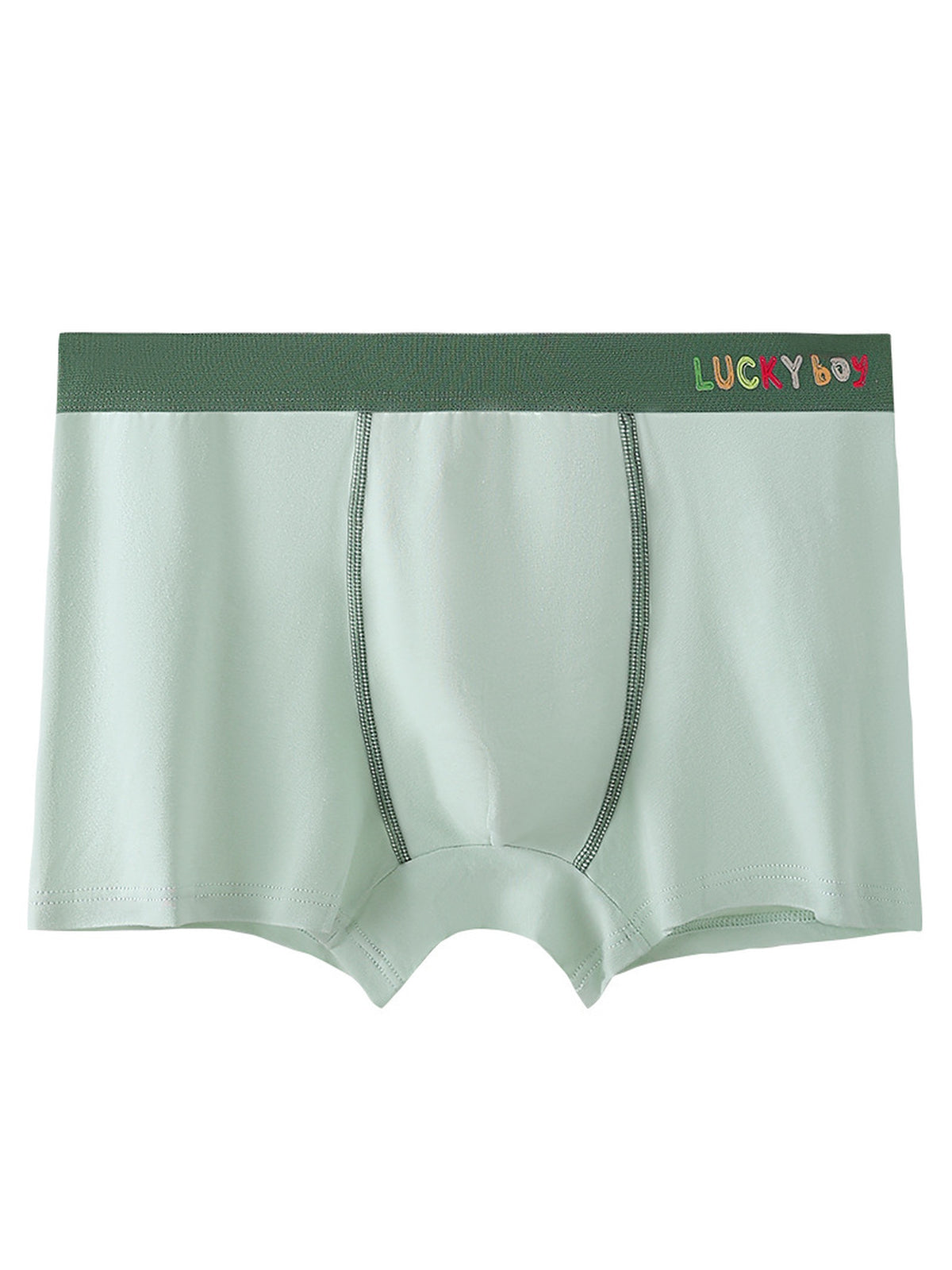 Boxer sans couture de sport coton homme — lot de 4, uni