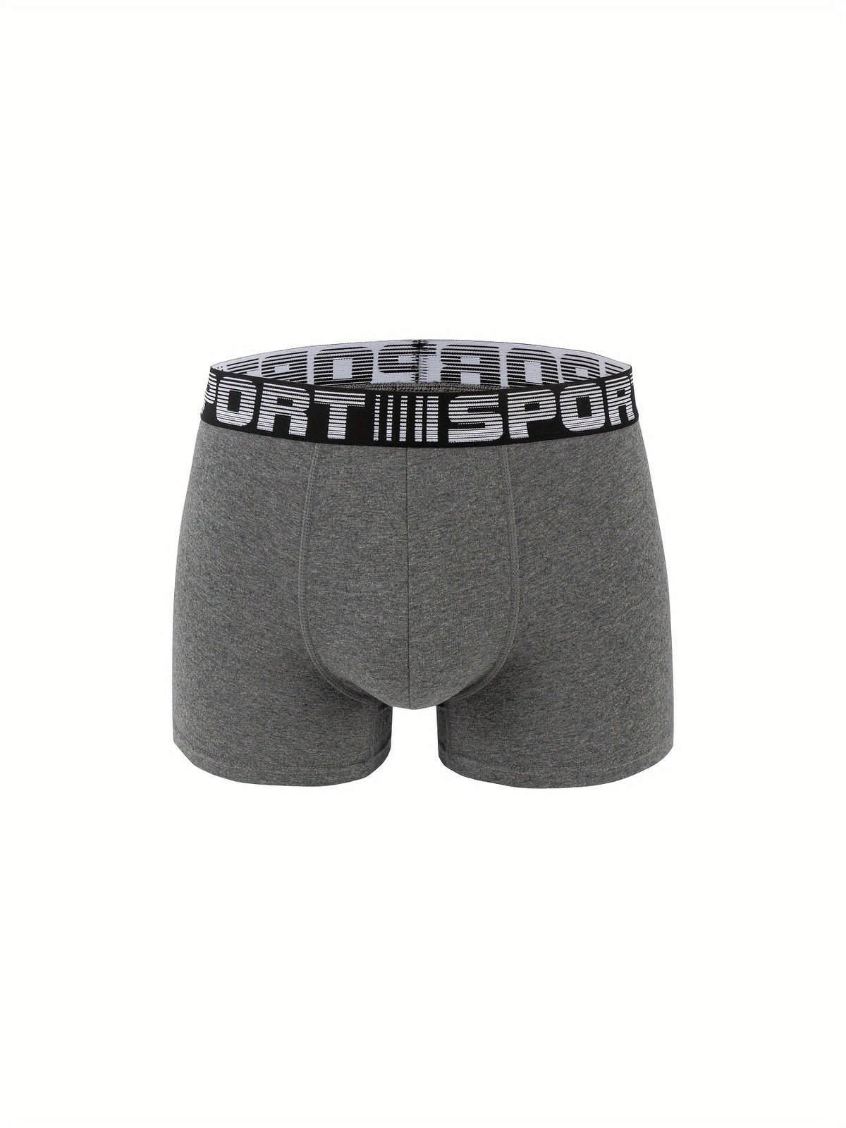 Boxer respirant coton homme — lot de 10, uni