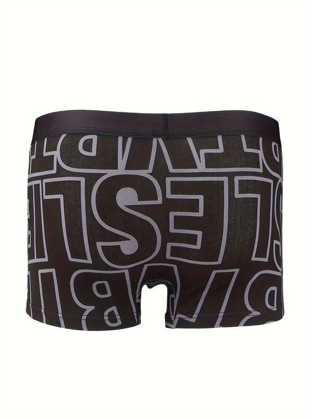 Boxer respirant coton homme — lot de 3, géométrique, assortiment A