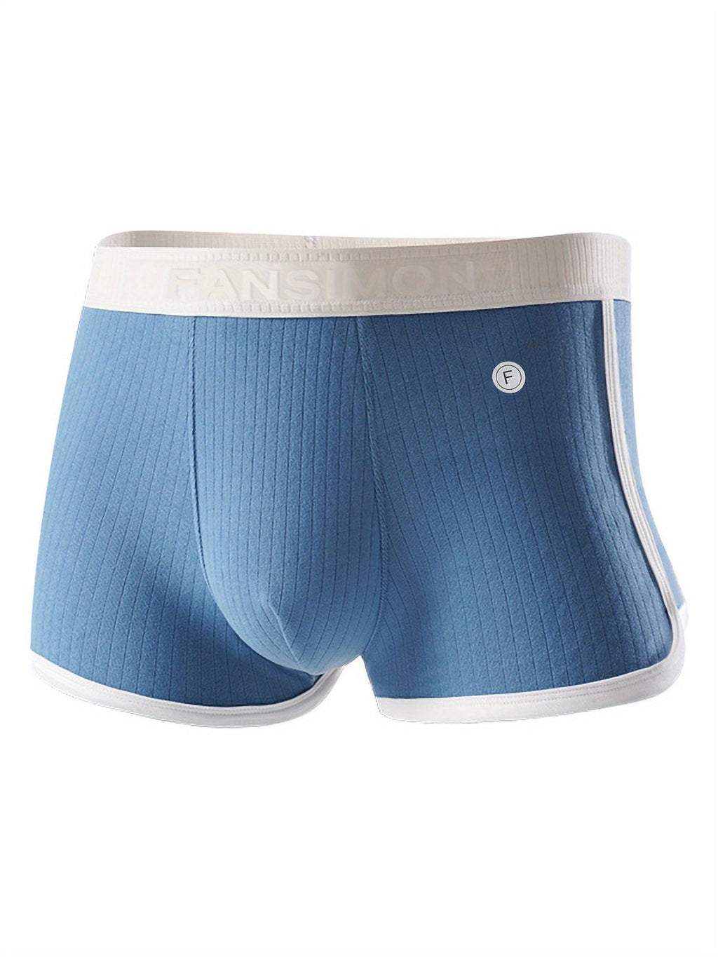 Boxer respirant microfibre homme — lot de 3, rayé