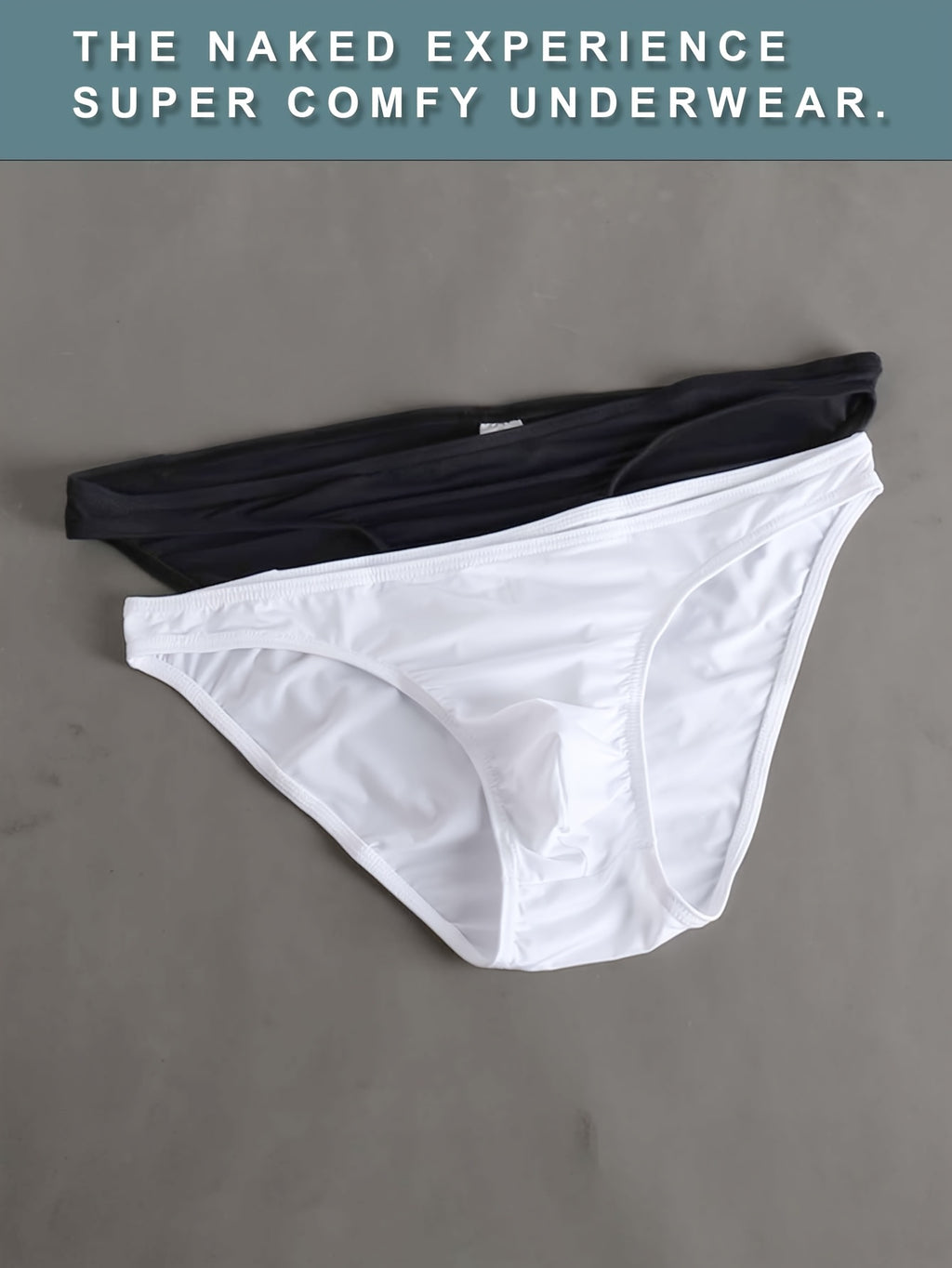 Slip de sport respirant microfibre homme — lot de 6, uni, du S au XXL