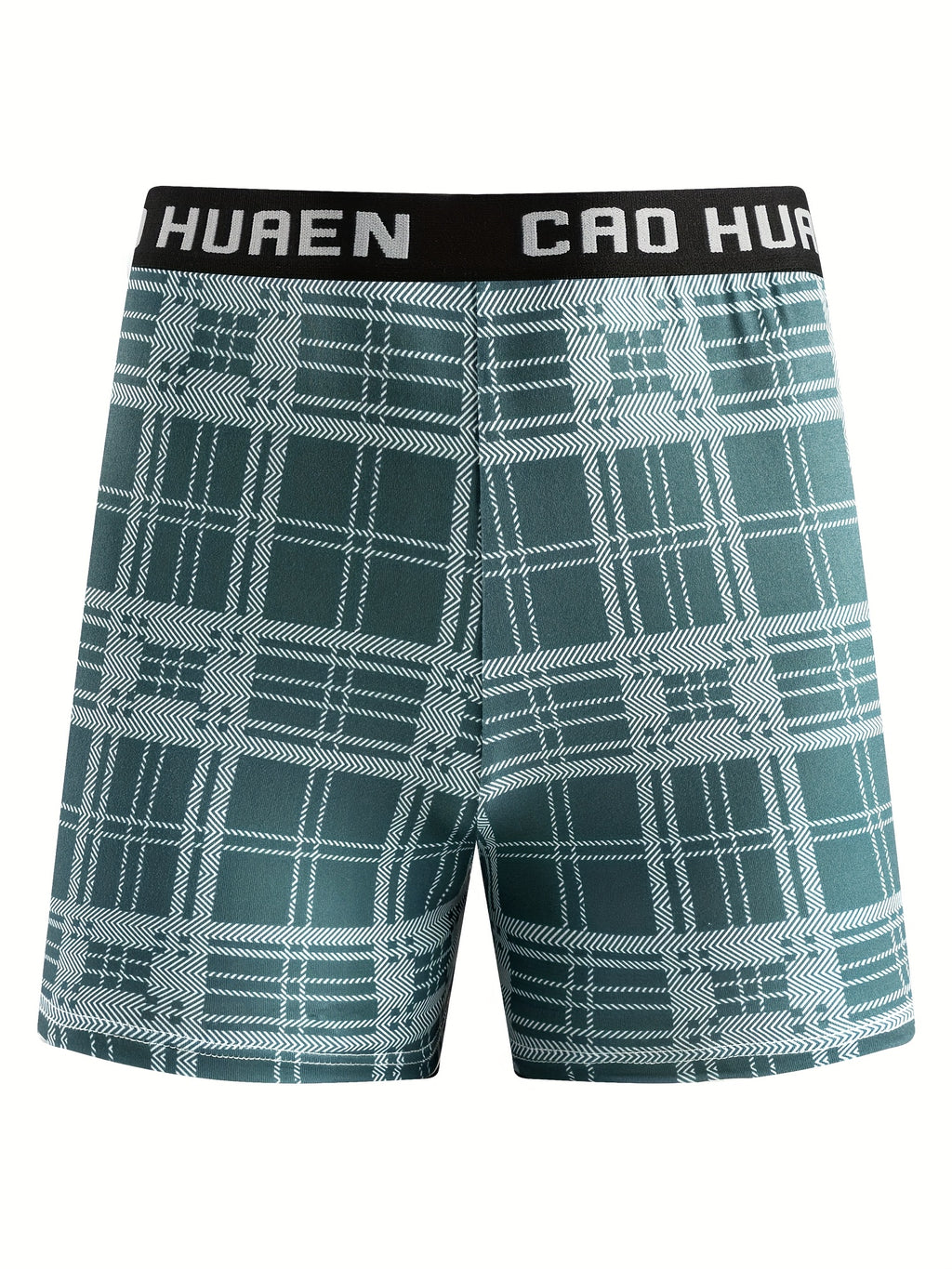 Boxer long microfibre homme — lot de 5, géométrique, assortiment S, du S au XXL