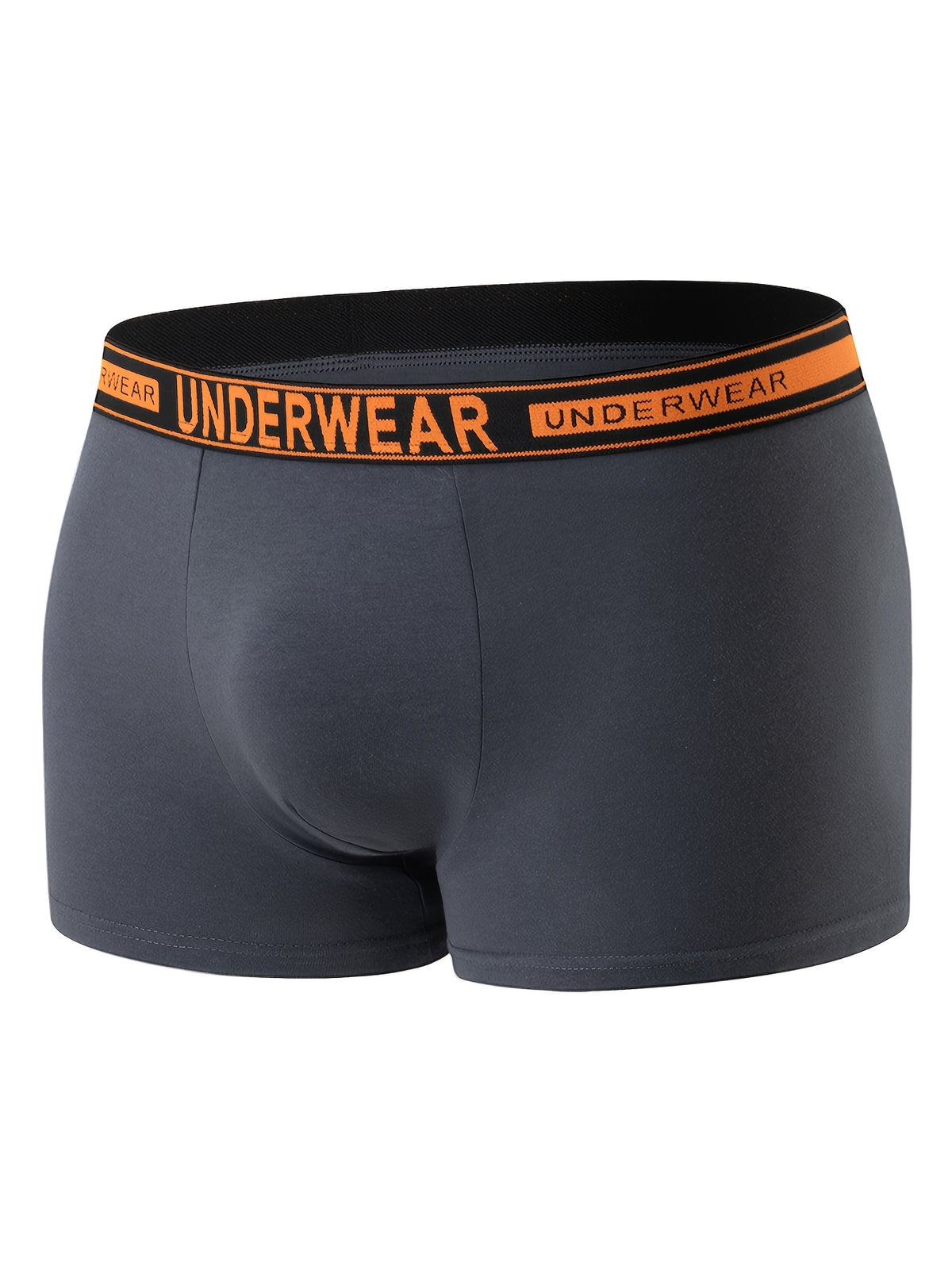 Boxer de sport respirant coton homme — lot de 6, uni, du XS au 3XL (modèle 2)
