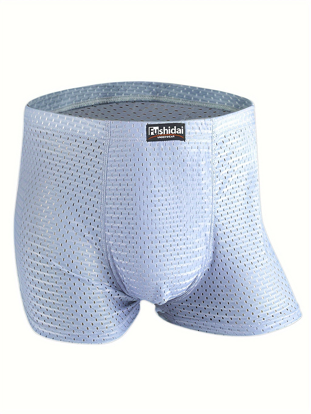Boxer taille haute long microfibre homme — lot de 3