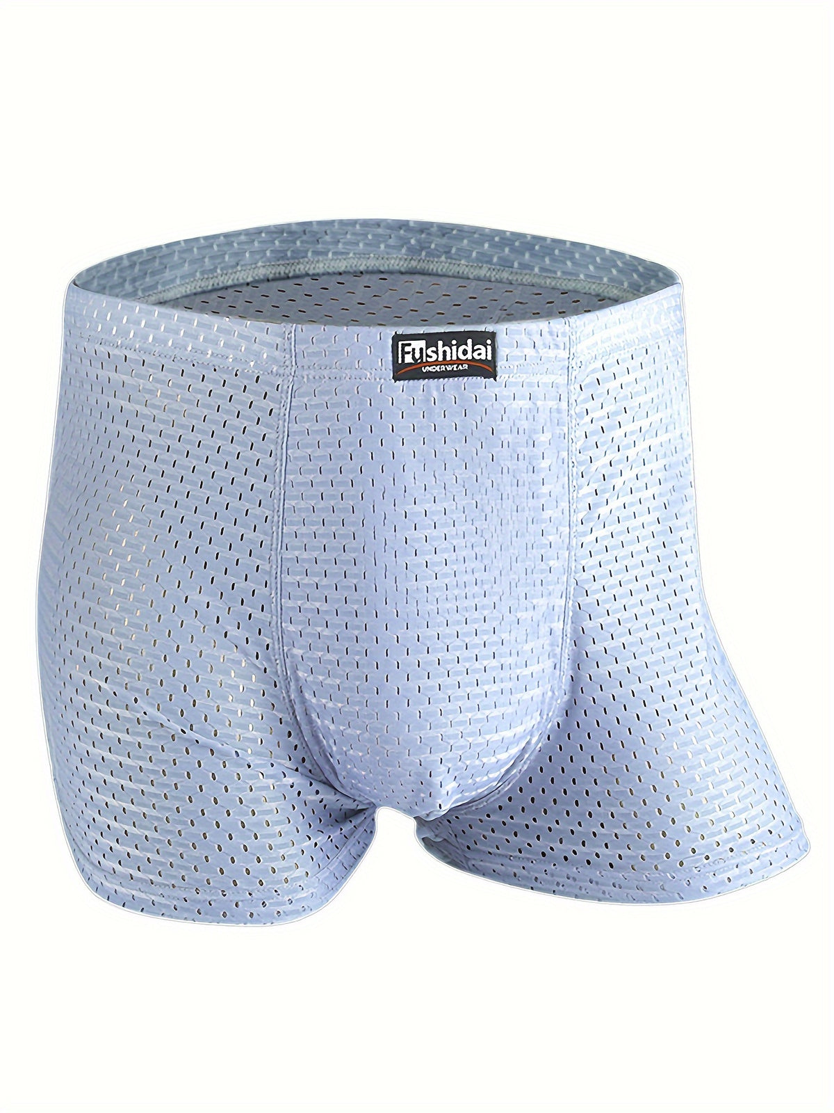 Boxer taille haute long microfibre homme — lot de 3