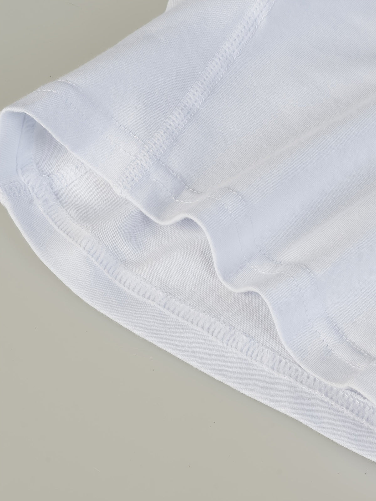 Boxer long extensible coton homme — lot de 3, uni — vue 4