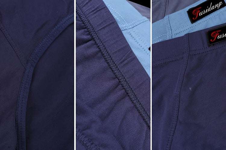 Boxer taille haute large modal homme — lot de 4