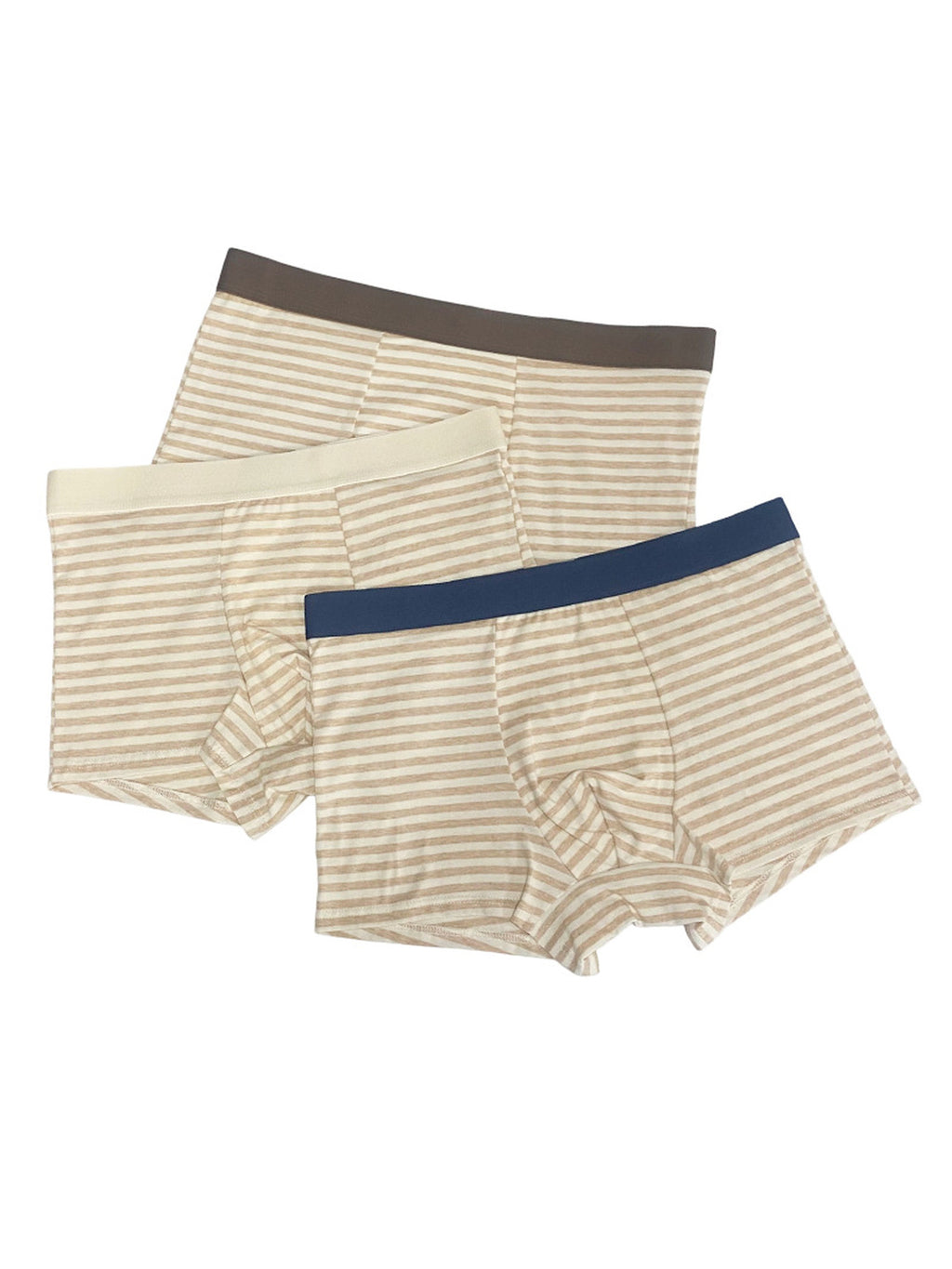 Boxer large respirant coton homme — lot de 3, uni, assortiment S, du S au XL