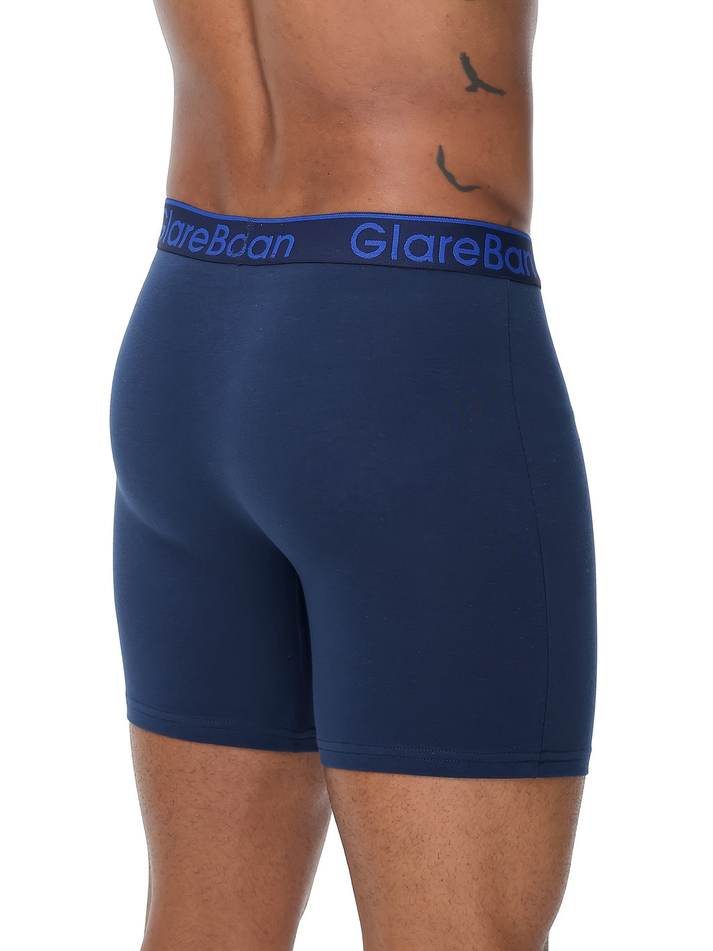 Boxer long coton homme — lot de 10, uni