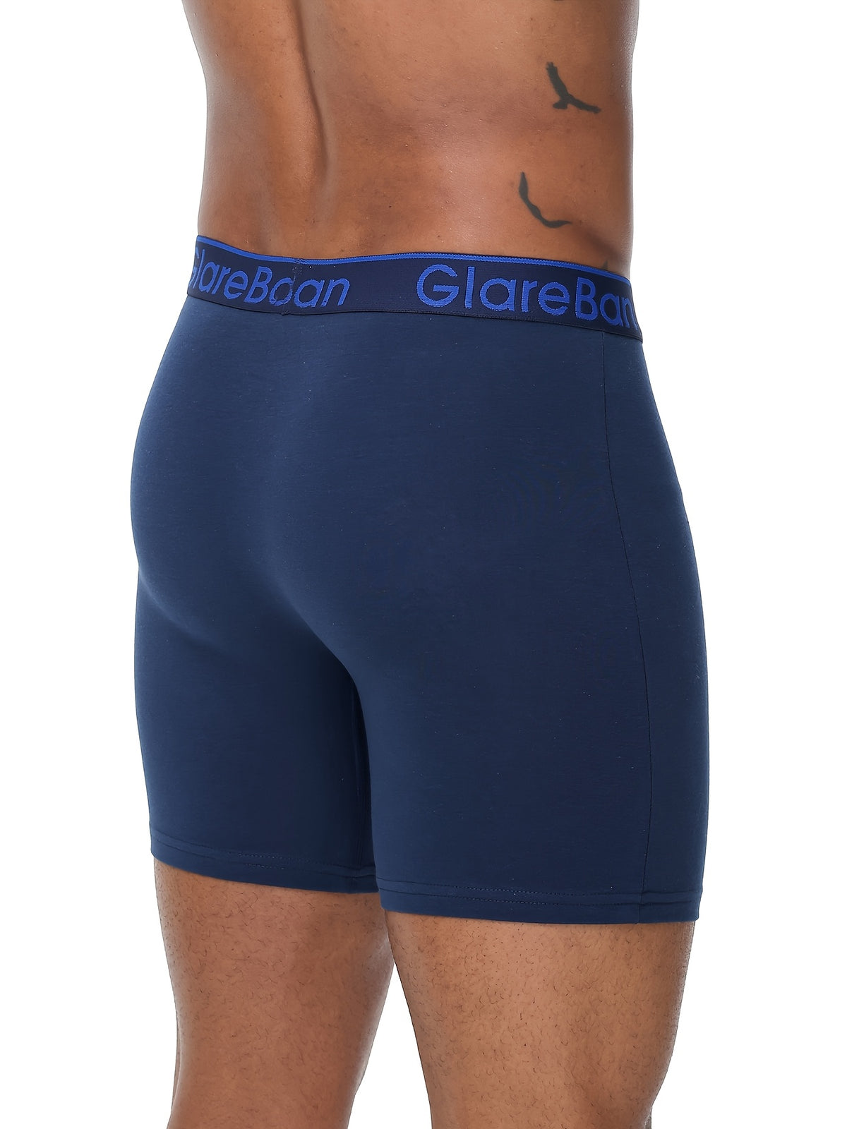 Boxer long coton homme — lot de 10, uni
