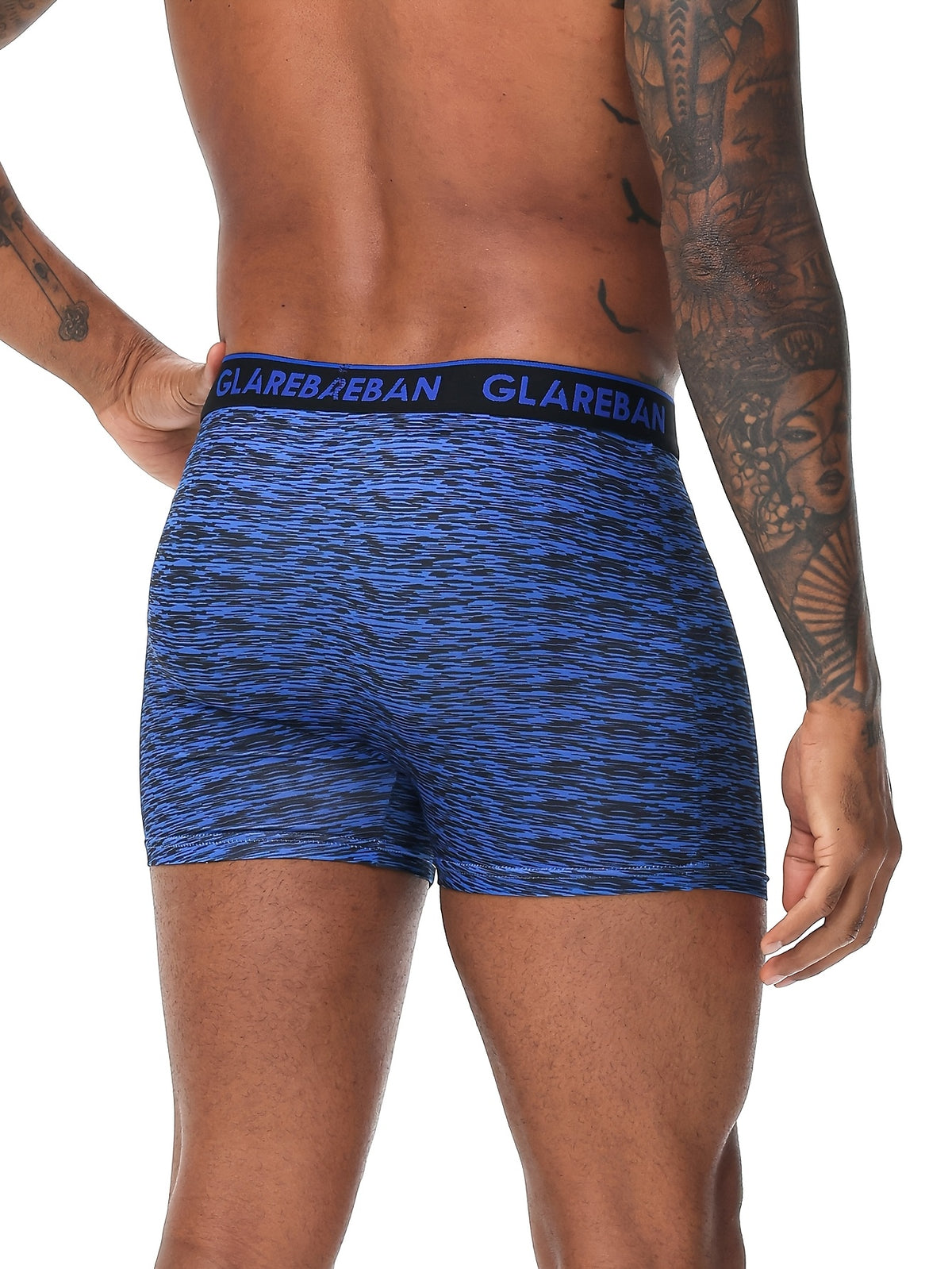 Boxer de sport microfibre homme — lot de 6, assortiment S