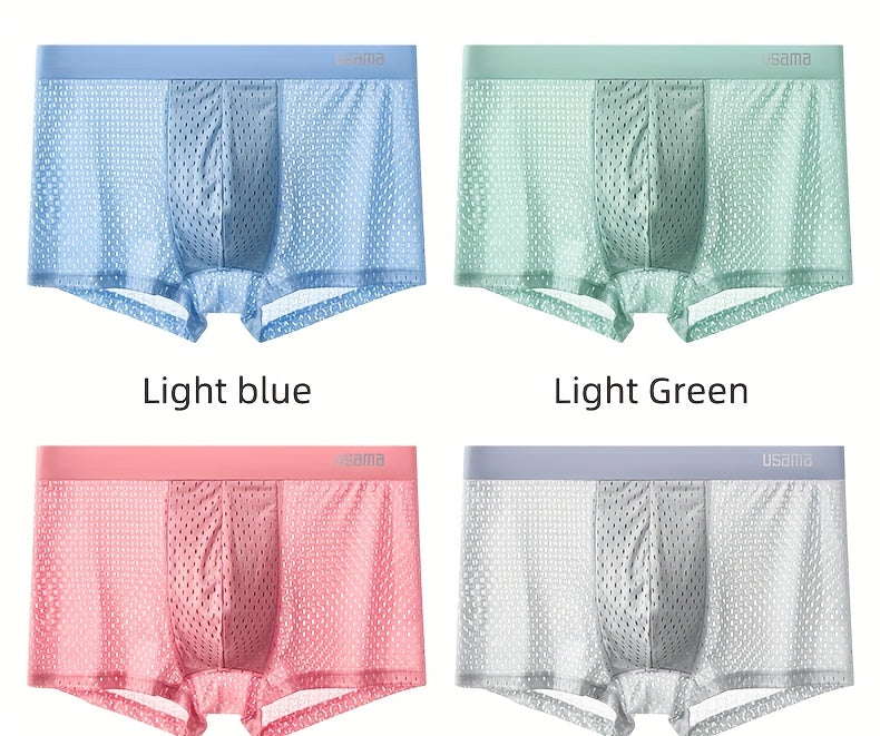 Slip respirant microfibre homme — lot de 6, uni