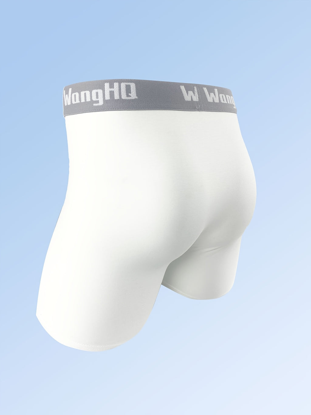 Boxer long de sport coton homme — lot de 3, uni