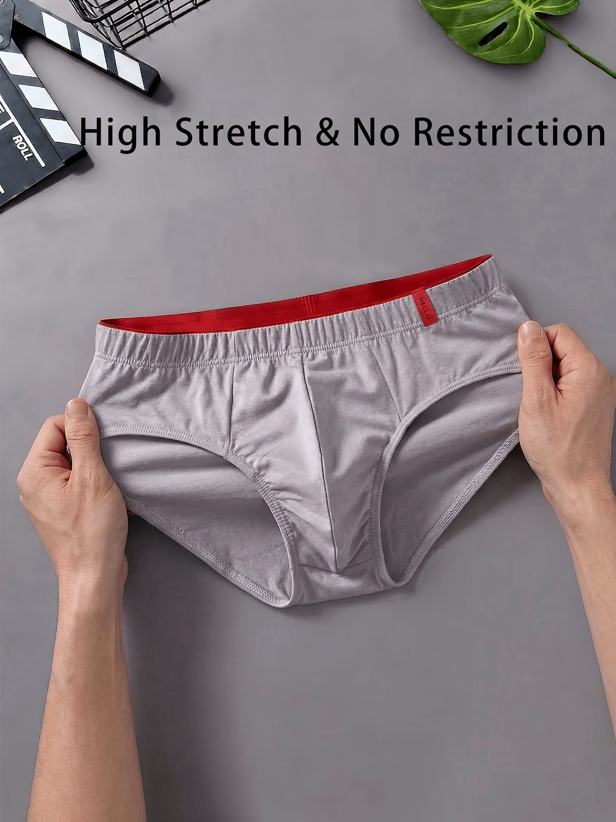 Slip moulant respirant microfibre homme — lot de 3