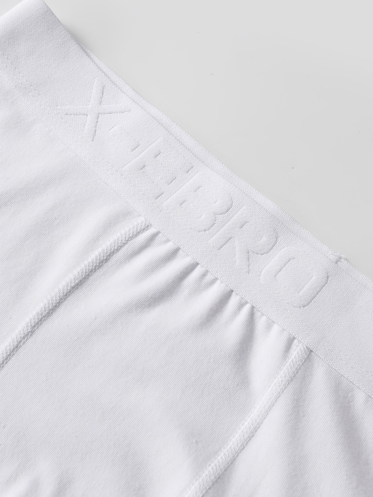 Boxer coton homme — lot de 5, blanc