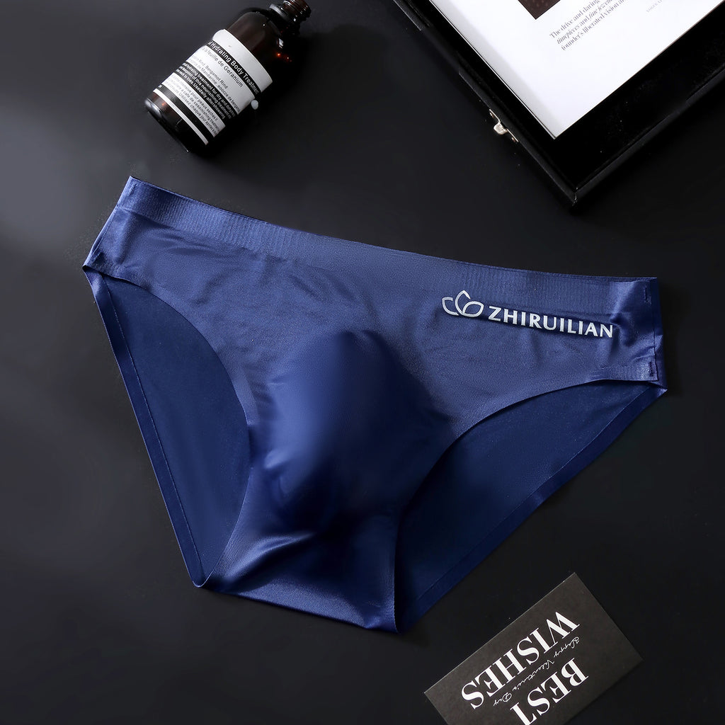 Slip de sport respirant microfibre homme — lot de 4, uni, du S au XL (modèle 2)