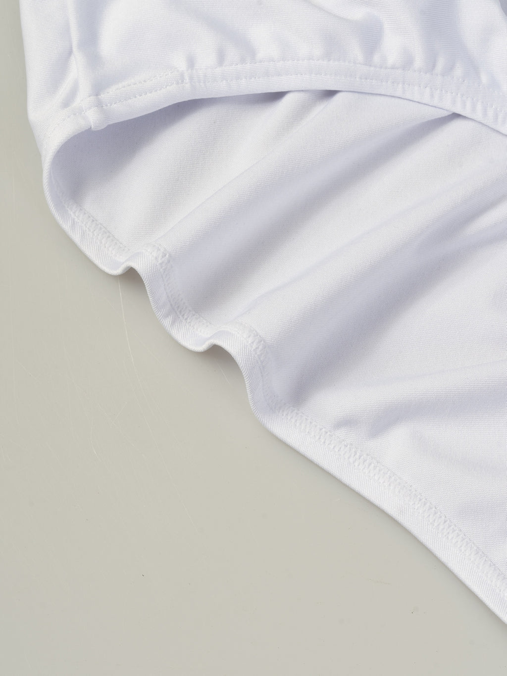 Slip grande taille microfibre homme — lot de 2, blanc