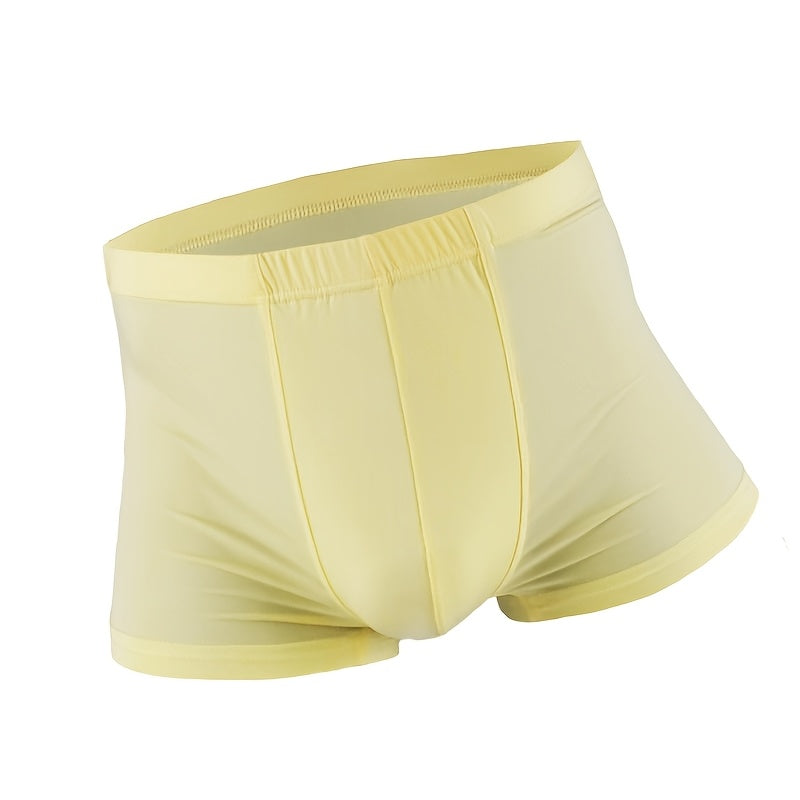 Boxer de sport séchage rapide microfibre homme, uni