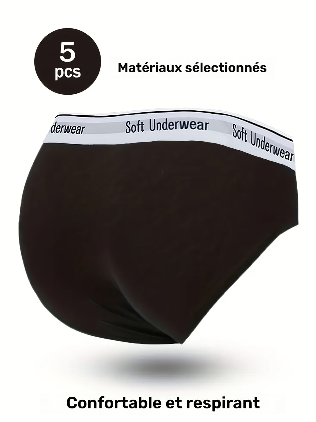 Slip de sport microfibre homme — lot de 5, 2 coloris, du S au XXL