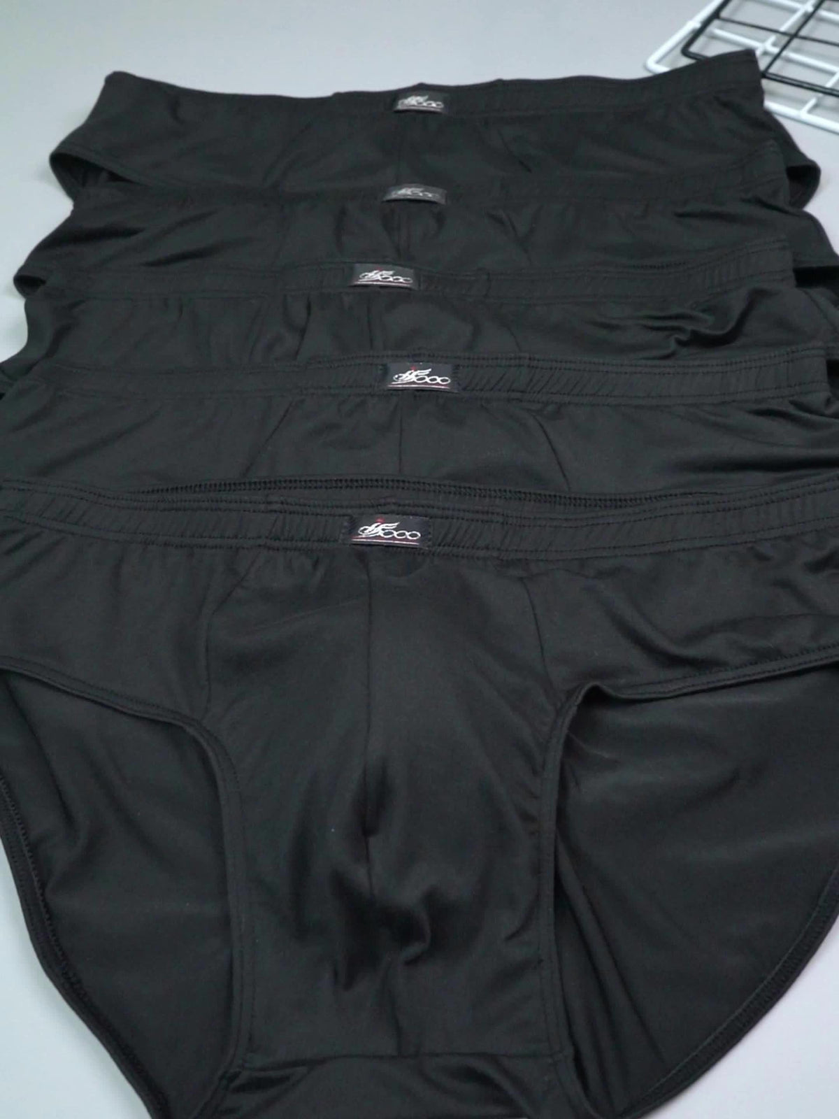 Slip de sport respirant microfibre homme — lot de 5, uni