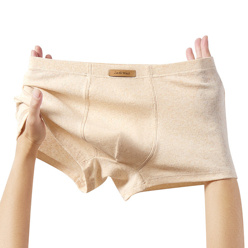 Slip de sport respirant coton homme — lot de 4, uni