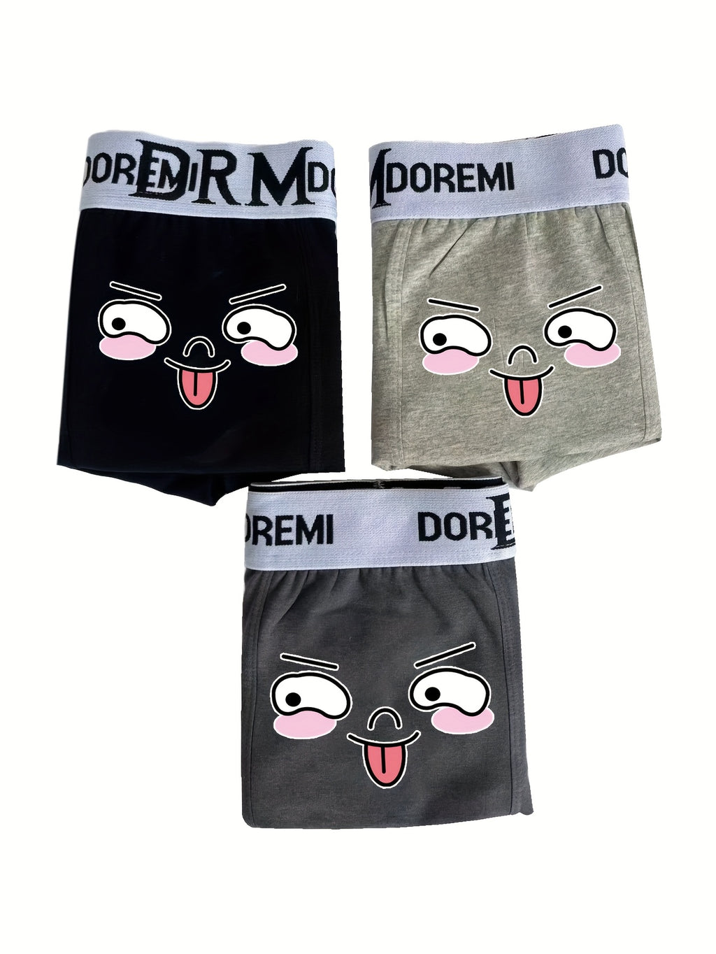 Boxer coton homme — lot de 2, géométrique