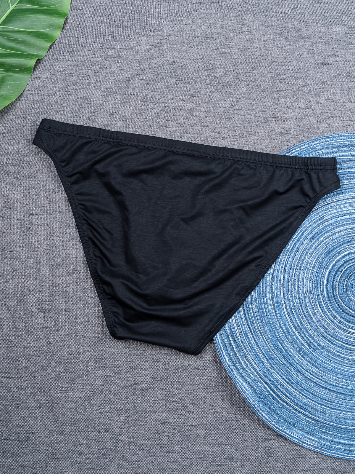 Slip respirant bambou homme — lot de 5, uni, du S au XXL