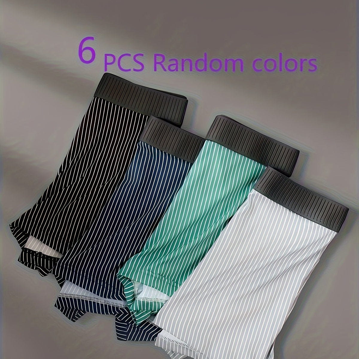 6 pièces de couleurs aléatoires