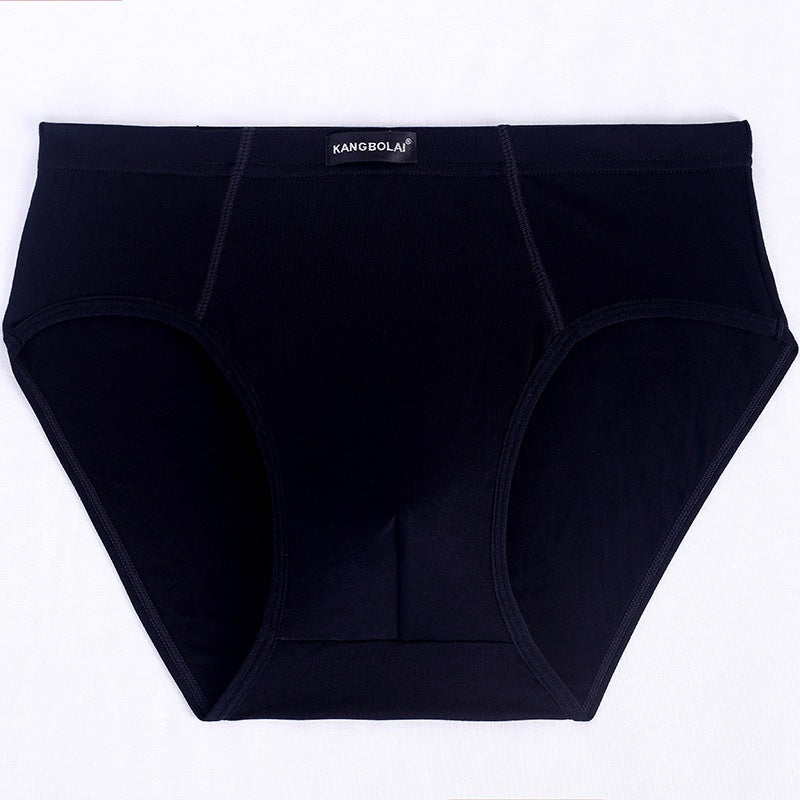 Slip grande taille respirant modal homme — lot de 5, uni