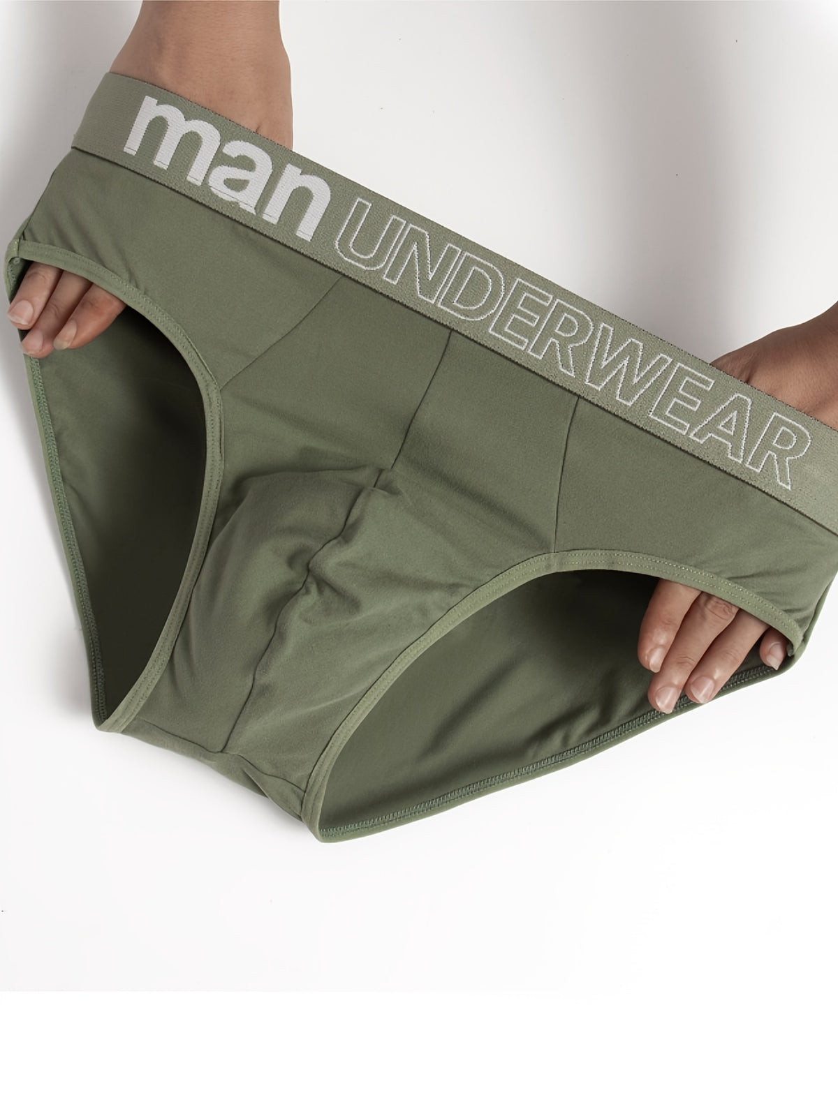 Slip sans couture de sport microfibre homme — lot de 12, uni