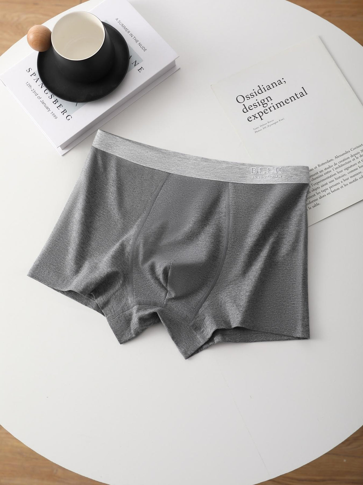 Boxer respirant coton homme