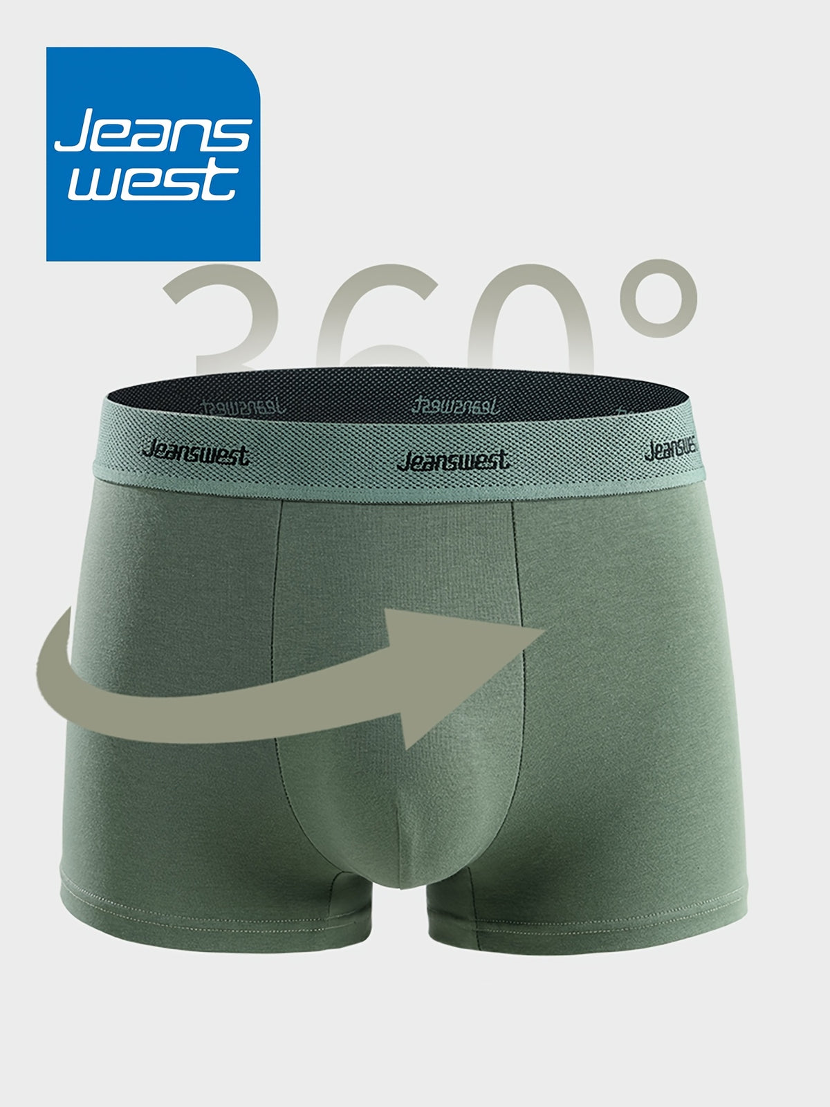 Boxer respirant coton homme — lot de 5, uni, assortiment 5-18
