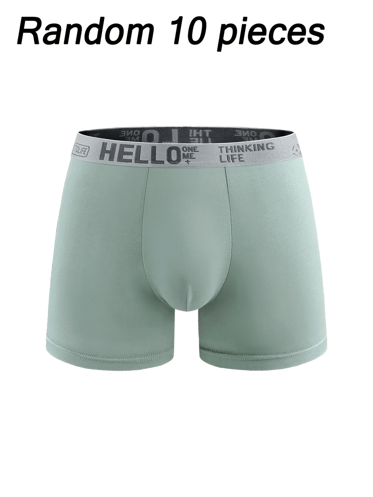 Boxer respirant modal homme — lot de 10, uni