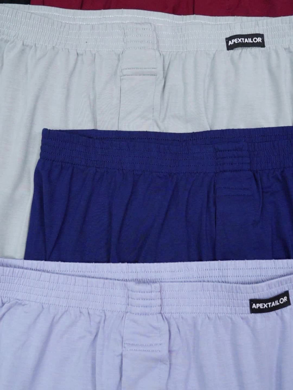 Boxer respirant bambou homme — lot de 5, uni, du M au XXL