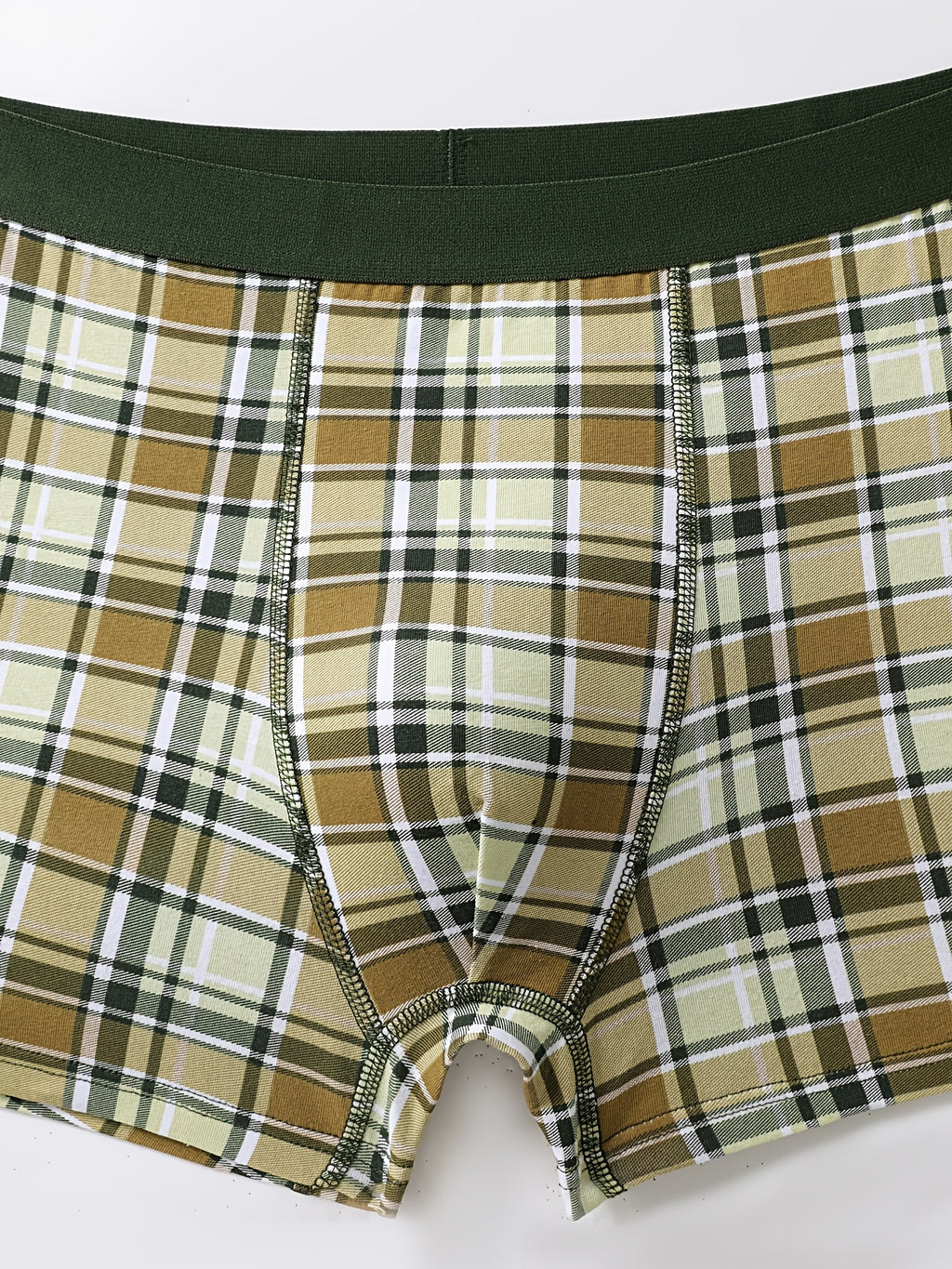Boxer coton homme — lot de 5, imprimé, assortiment E