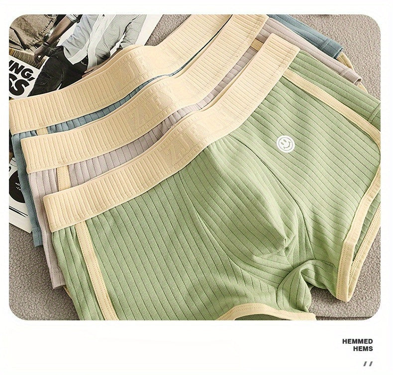 Boxer large respirant coton homme — lot de 3, uni — vue 13