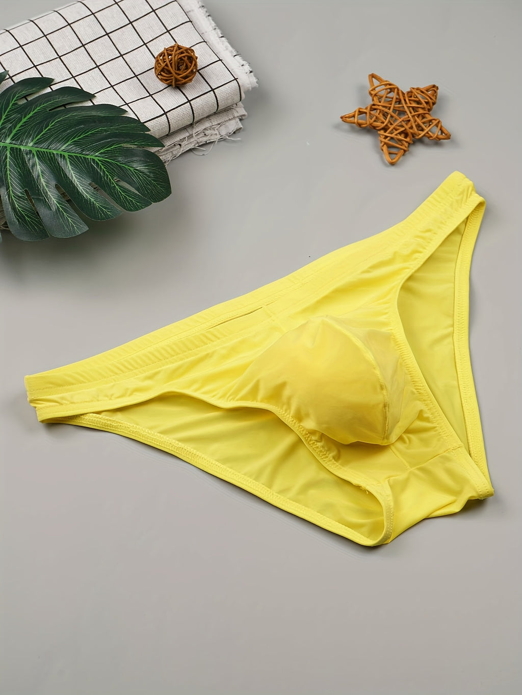 Slip séchage rapide respirant microfibre homme — lot de 6, uni, du S au XXL (modèle 2)