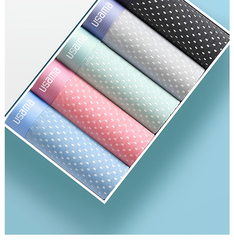 Slip respirant microfibre homme — lot de 6, uni