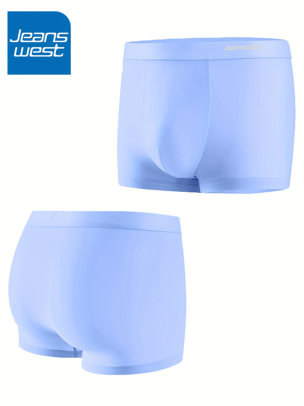 Slip microfibre homme — lot de 6, uni