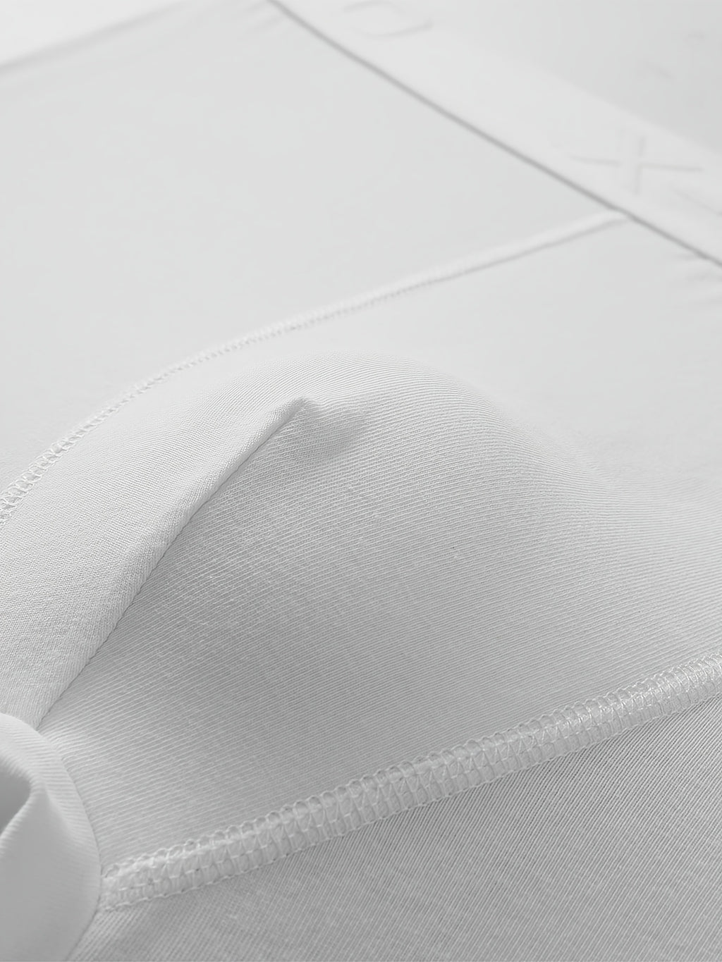 Boxer coton homme — lot de 5, blanc