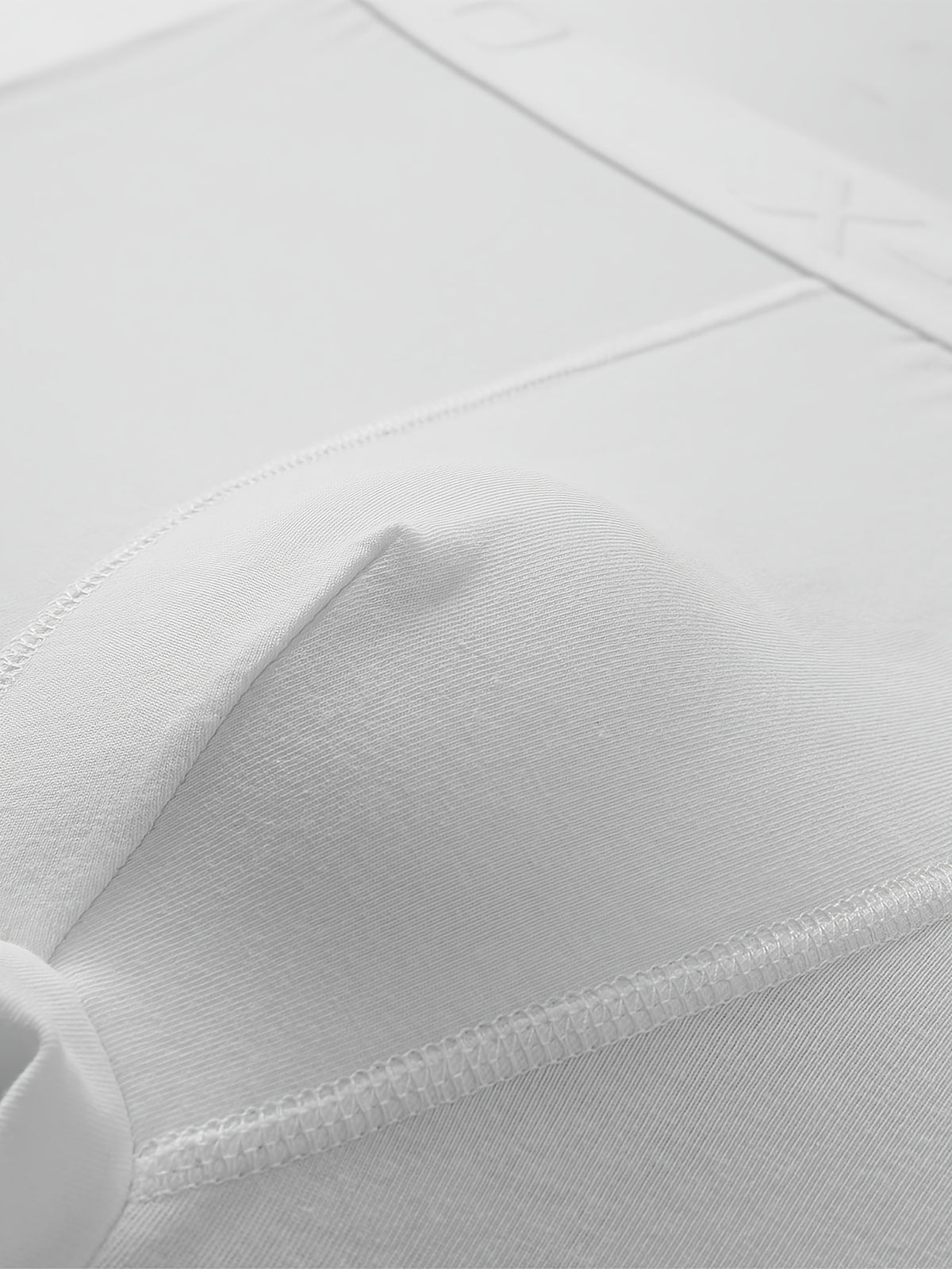 Boxer coton homme — lot de 5, blanc