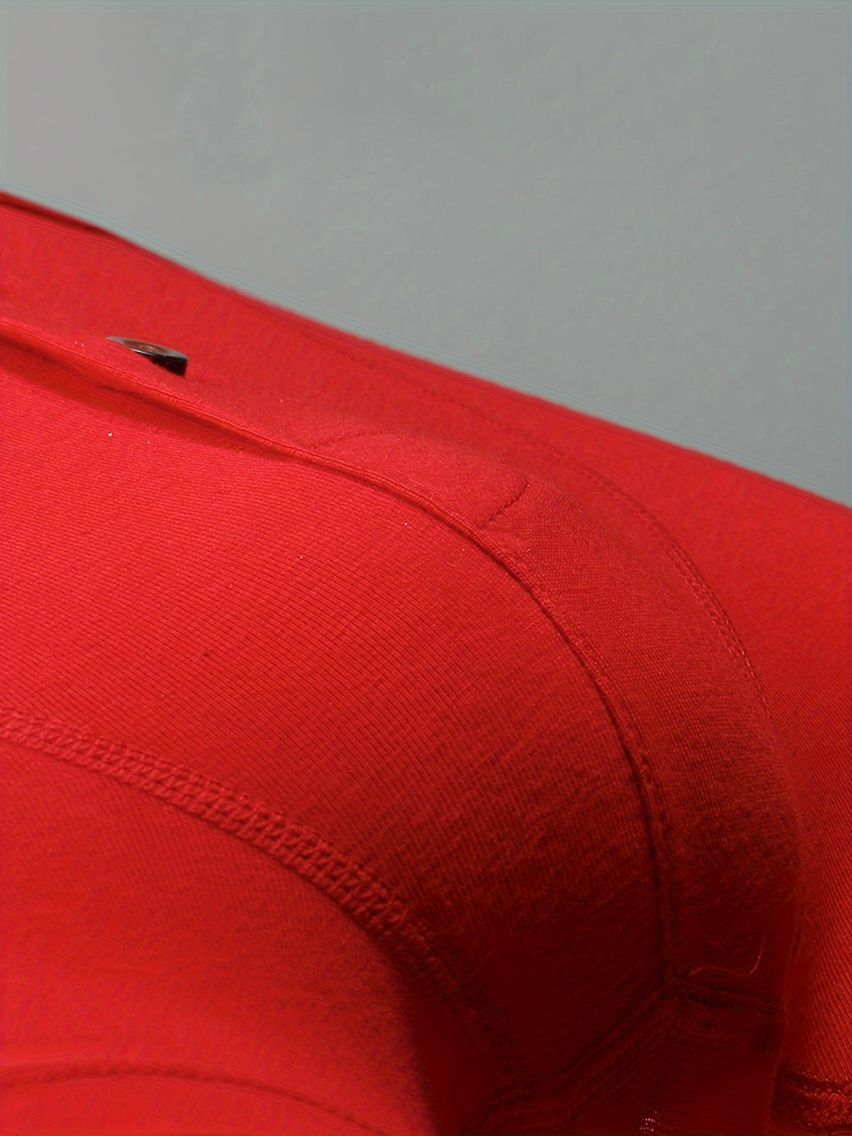 Boxer respirant coton homme — lot de 3, 【rouge】
