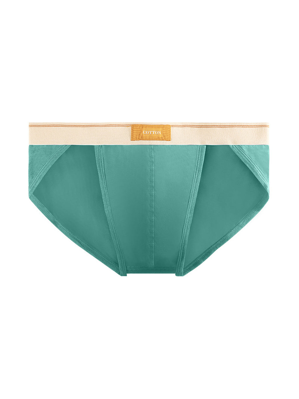 Slip de sport respirant coton homme — lot de 4, uni, assortiment S (modèle 2)