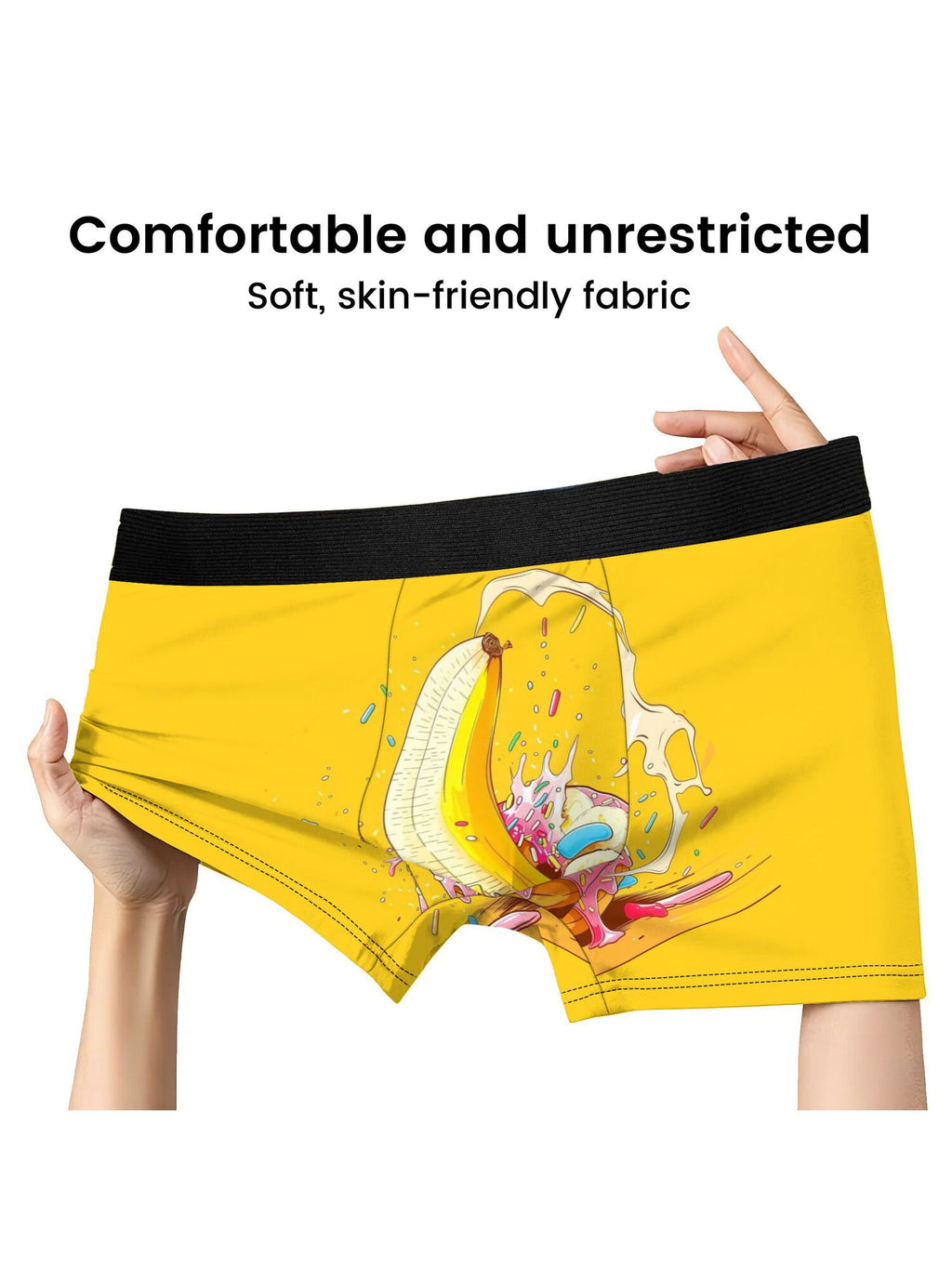 Boxer séchage rapide microfibre homme, multicolore, multicolore