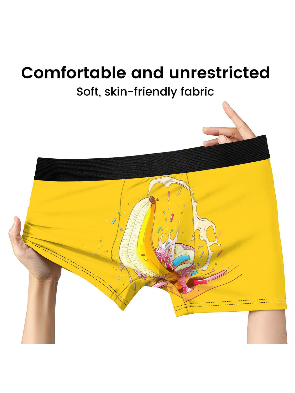 Boxer séchage rapide microfibre homme, multicolore, multicolore