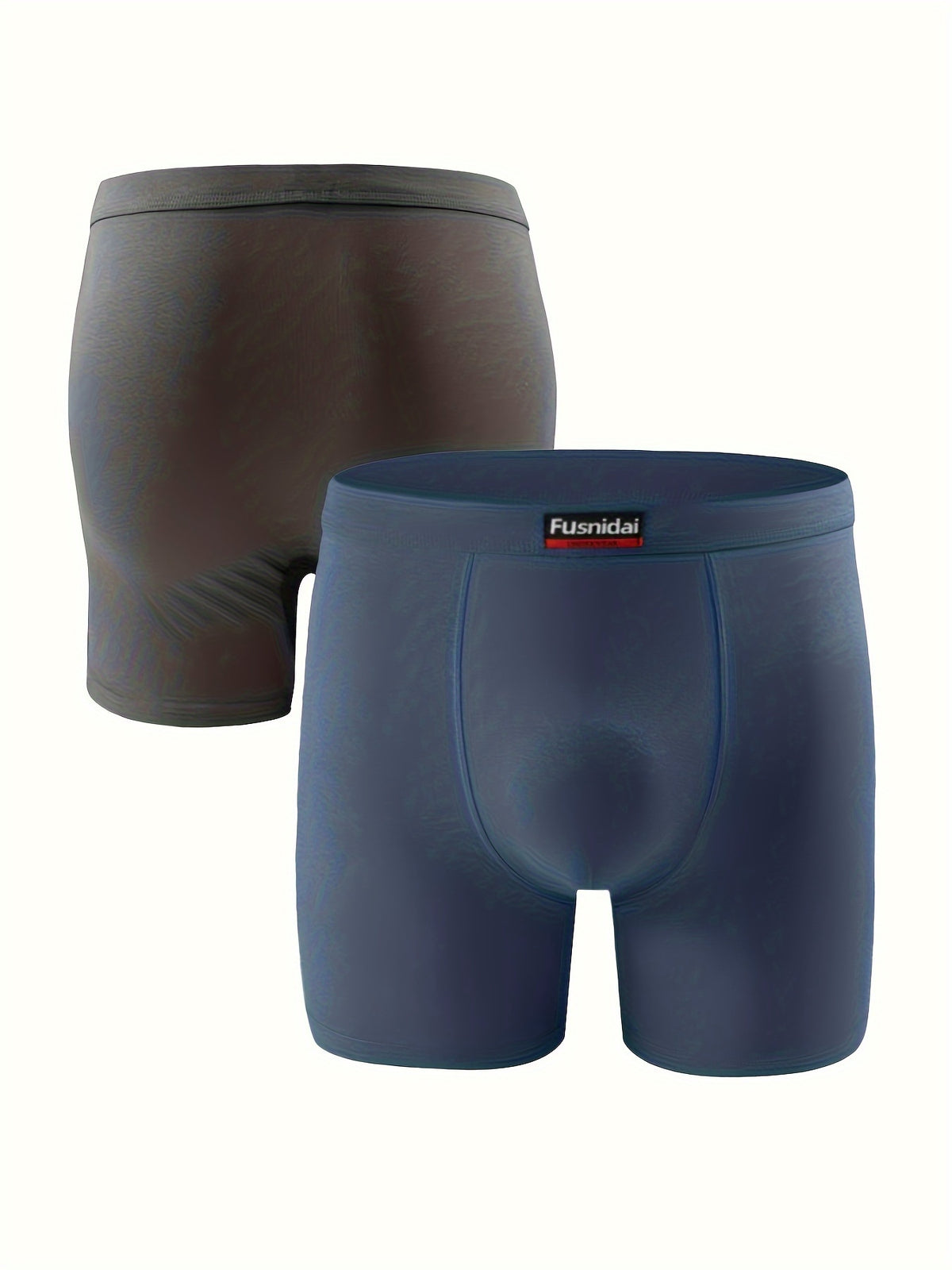 Boxer taille haute large coton homme — lot de 3