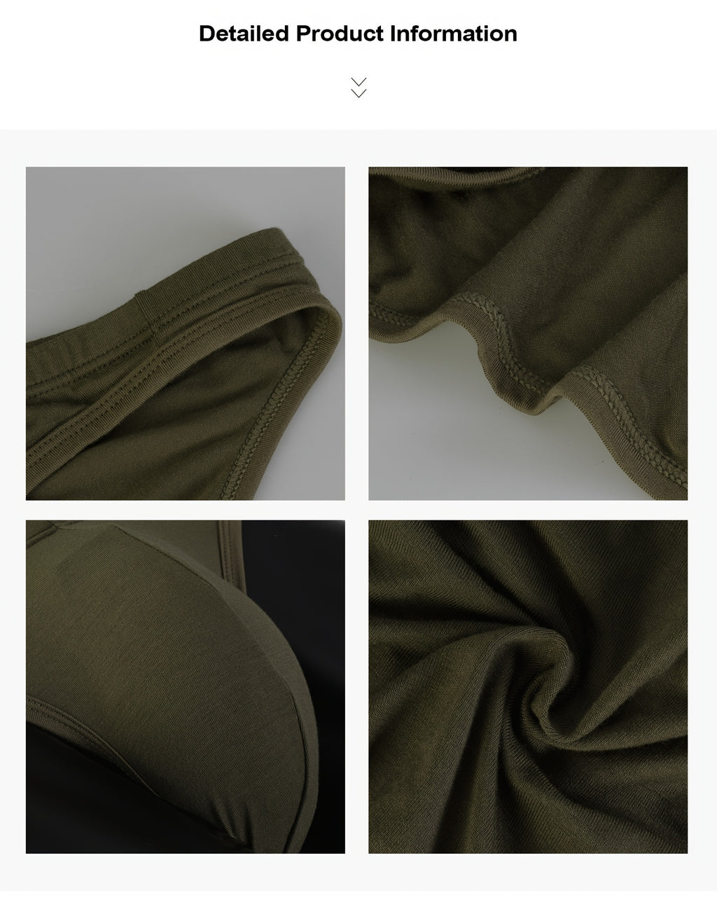Slip modal homme — lot de 3, uni